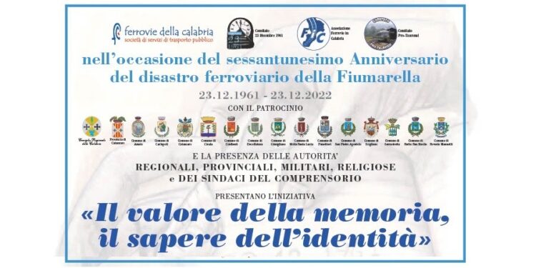 «Il valore della memoria, il sapere dell’identità» manifestazione a Catanzaro per ricordare il disastro della Fiumarella