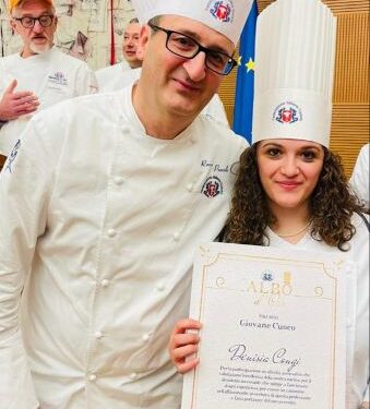 La calabrese Denisia Congi nell’Albo d’Oro dei Cuochi categoria Giovani