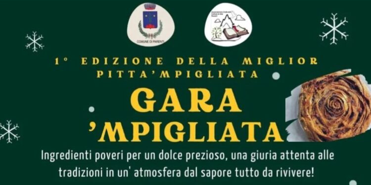 Gara ‘mpigliata, a Parenti in Sila singolare competizione per premiare il tipico dolce natalizio calabrese