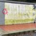 San Mango d’Aquino deturpato murales di Pantani con un simbolo anarchico