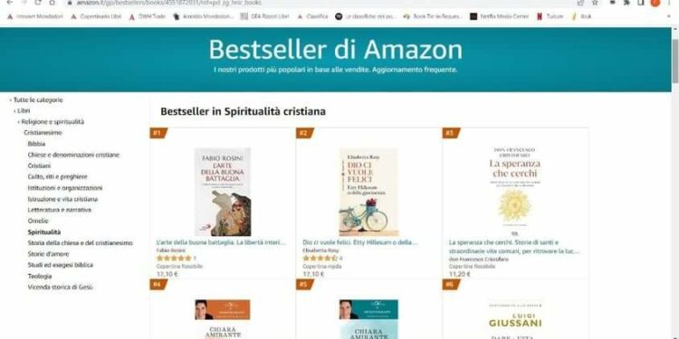 Ultimo libro di don Francesco Cristofaro: boom di richieste su Amazon