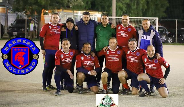 Calcio a 8, quarta vittoria consecutiva della Marmeria Molinaro