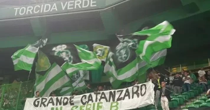 Anche in Portogallo si festeggia la promozione del Catanzaro