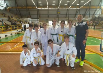 Asd Taekwondo, 2 argenti e 3 bronzi al campionato “Forme”