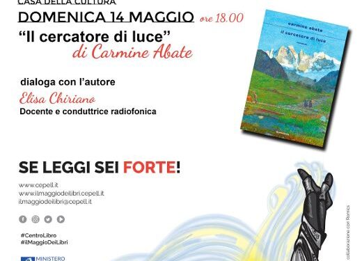 Tiriolo, al “Maggio dei Libri” lo scrittore Carmine Abate
