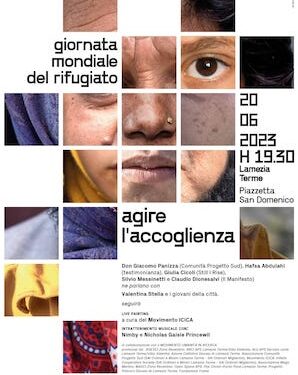 “Agire l’Accoglienza”, oggi a Lamezia Terme la Giornata Mondiale del Rifugiato