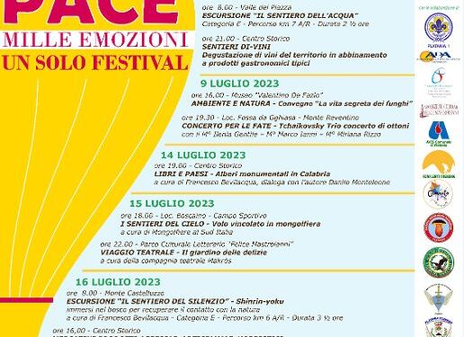 Platania, tutto pronto per la VI Edizione del Festival delle Erranze e della Filoxenia