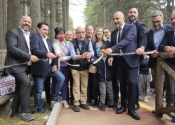 Parco della Sila, inaugurata ciclopista Villaggio Racise – Mancuso