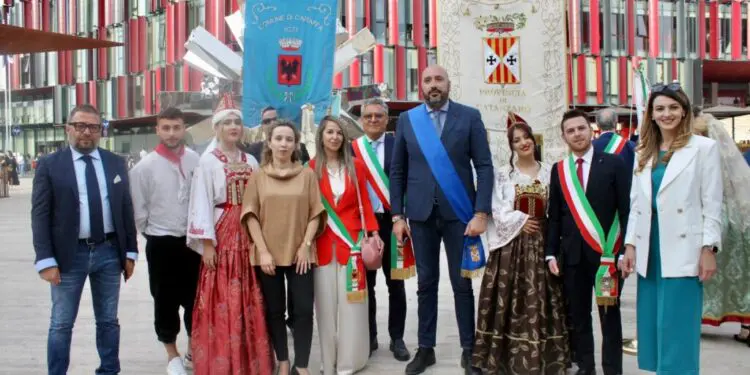 Caraffa (Cz), delegazione comune a Tirana per cultura Arbereshe