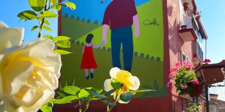 Conflenti, un murale per il giudice Francesco Ferlaino