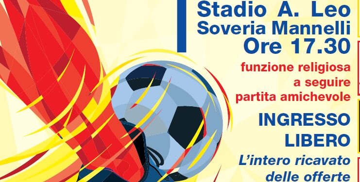 Memorial Angelo Colosimo e Sandro Spina: funzione religiosa e partita amichevole