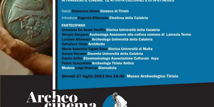 Tiriolo, prosegue il progetto “Archeocinema”