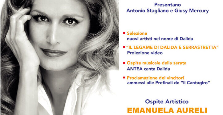 Serrastretta, il 6 agosto “Nuove Voci per Dalida“