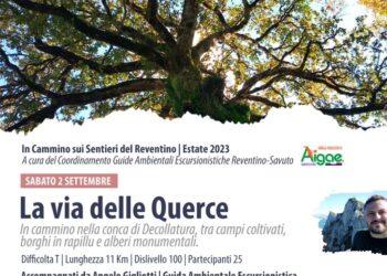 Decollatura, il 2 settembre escursione “La Via delle Querce”