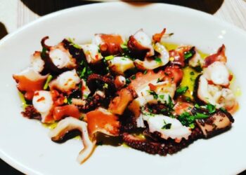 Food & wine con lo chef Piero Cantore: polipo ubriaco