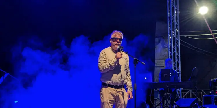 Nostra intervista ad Aleandro Baldi dopo il concerto a S. Stefano di Rogliano