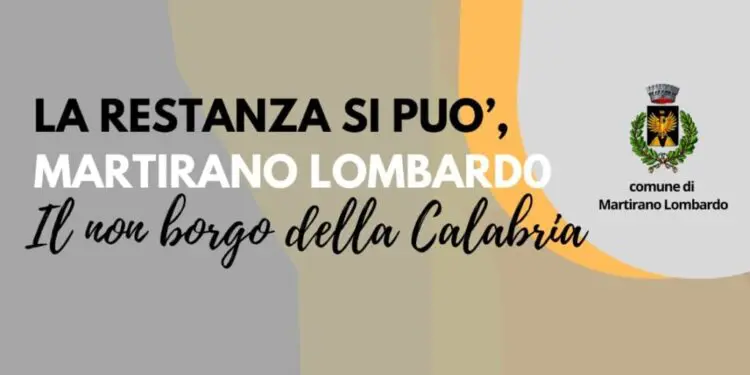 “La restanza si può: Martirano Lombardo, il non borgo della Calabria” un dibattito attuale