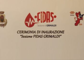 Inaugurazione sede FIDAS Grimaldi (Federazione Italiana Donatori Sangue)