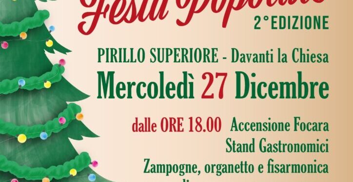 Festa Popolare nella frazione Pirillo di Soveria Mannelli