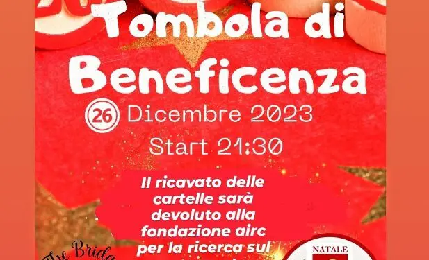 Grimaldi, a S. Stefano una tombolata di beneficenza per l’AIRC