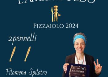 Il food Blog L’Arcimboldo assegna 2 “pennelli” a Filomena Spilotro