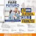 Festa 40 anni di attività Carlo Franzisi (UNSIC CS) e aiuto all’Airc