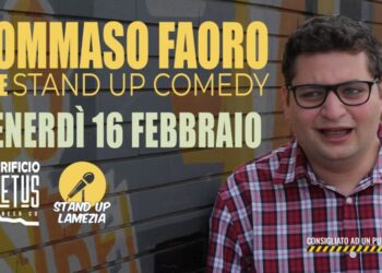Torna Stand Up Lamezia con Tommaso Fraoro il 16 al “Lametus”