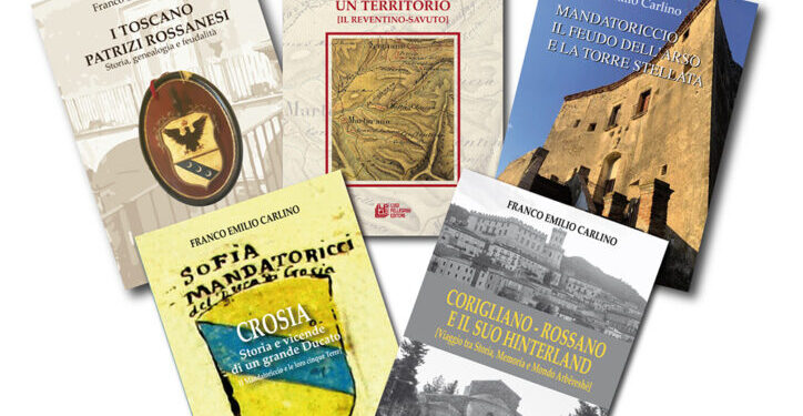 “Un viaggio… nella storia” con Franco Emilio Carlino e i suoi libri editi da Pellegrini