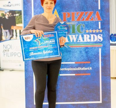 Filomena Spilotro vince il premio Pizza Pic Awards a Diamante