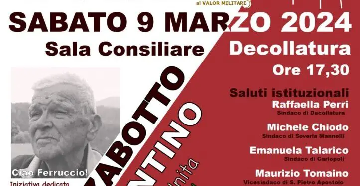La locandina dell'evento