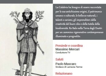 A Lamezia Terme, l’edizione 2024 del Premio “Re Italo Terra degli Enotri”