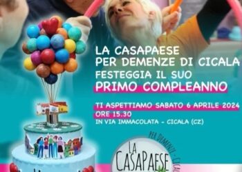 Alzheimer, grande festa per primo compleanno di CasaPaese