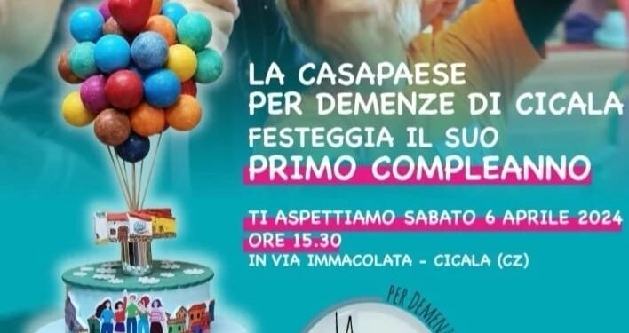 Alzheimer, grande festa per primo compleanno di CasaPaese
