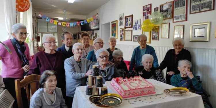 La Comunità Alloggio “Le Querce di Mamre” festeggia la sua ennesima centenaria
