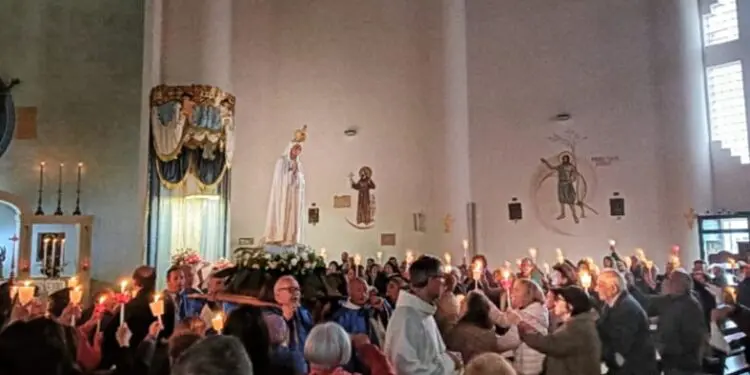 Prosegue la festa in onore della Madonna di Fatima al Santuaro di Soveria Mannelli