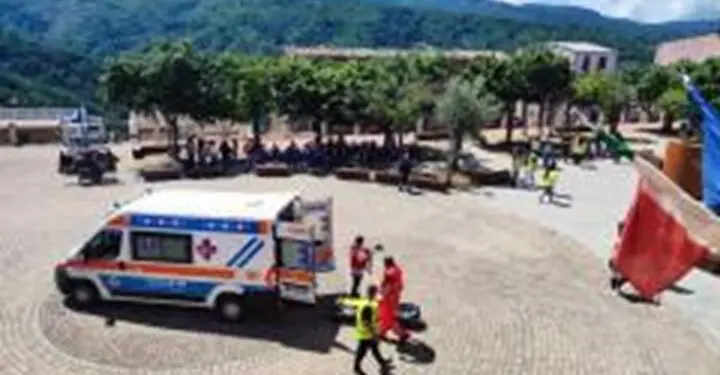 Prove di evacuazione a Motta Santa Lucia