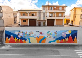 “Trischene”  Il più grande mosaico della Calabria: 200 mq