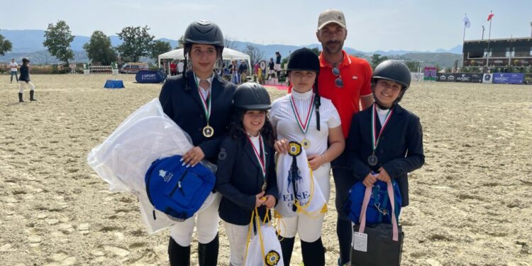 Il Circolo Ippico Lametino conquista un oro e un bronzo