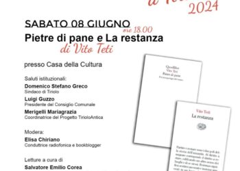 Tiriolo, prosegue il Maggio dei Libri “Se leggi ti lib(e)ri”