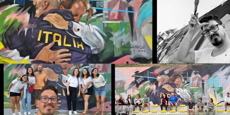 Conflenti, murales per Fabio e Danilo