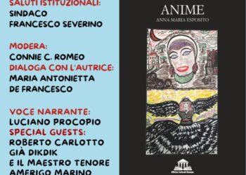 La giornalista Anna Maria Esposito presenta il suo libro “Anime” a Santa Caterina dello Ionio