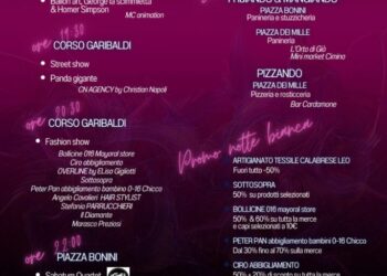 Ritorna Essere a Soveria con la “Notte bianca 13/8”