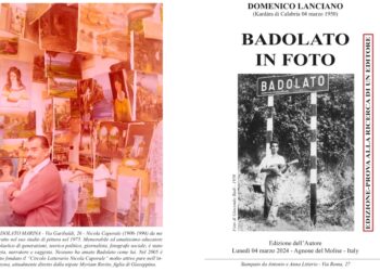 In dono il mio opuscolo “Badolato in foto”