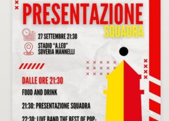 Stasera la presentazione ufficiale della Garibaldina, stagione 2024-25