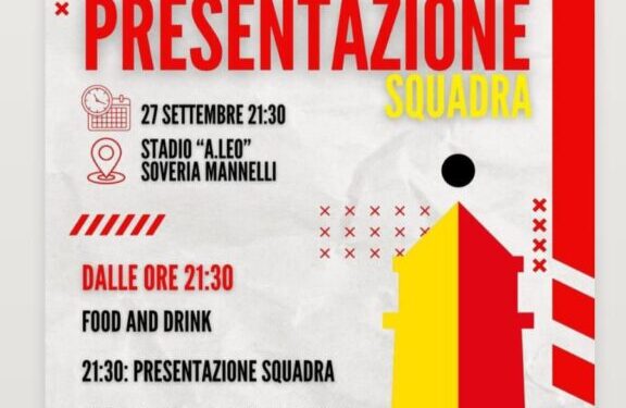 Stasera la presentazione ufficiale della Garibaldina, stagione 2024-25