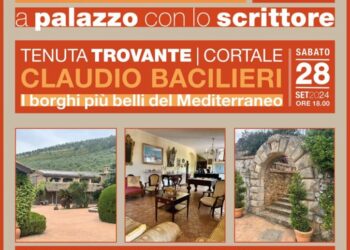 Claudio Bacilieri ospite di «A Palazzo con lo Scrittore»