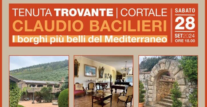 Claudio Bacilieri ospite di «A Palazzo con lo Scrittore»