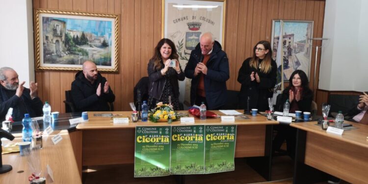 Colosimi ha festeggiato la sua cicoria, prossima a diventare prodotto De.Co.