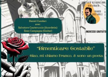 “Dimenticare Costabile”, Daniel Cundari il 12 dicembre a Lamezia Terme Sambiase
