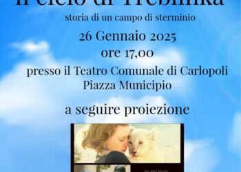 Carlopoli, domani ricordo della Shoah con la narrazione Treblinka II lo sterminificio a cura del gruppo teatrale “I Vacantini”